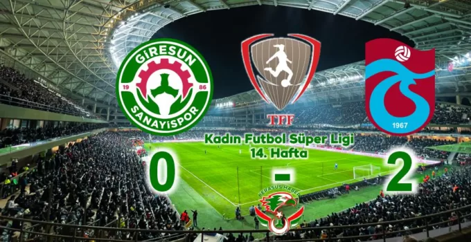 Karadeniz Derbisinde 3 Puan Trabzonspor’un