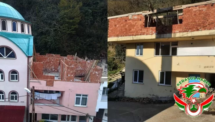 Köy İmam Evlerinin Çatıları Yapılıyor, Rutubet Çilesi Bitiyor