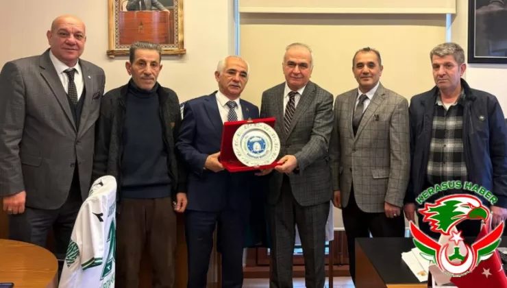 Babapınar Derneği’nden, Beyoğlu Belediyesi’ne Nezaket Ziyareti