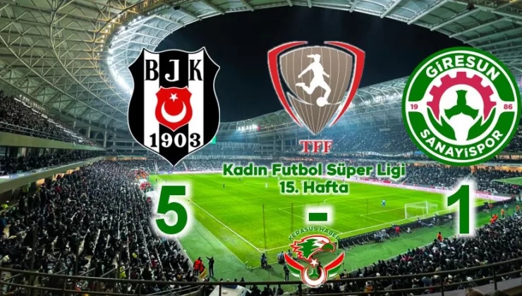 Giresun Sanayispor Fark Yedi