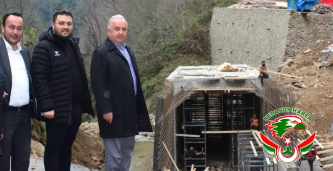 Espiye Ericek Karayoluna 570 Milyon TL İlave Ödenek