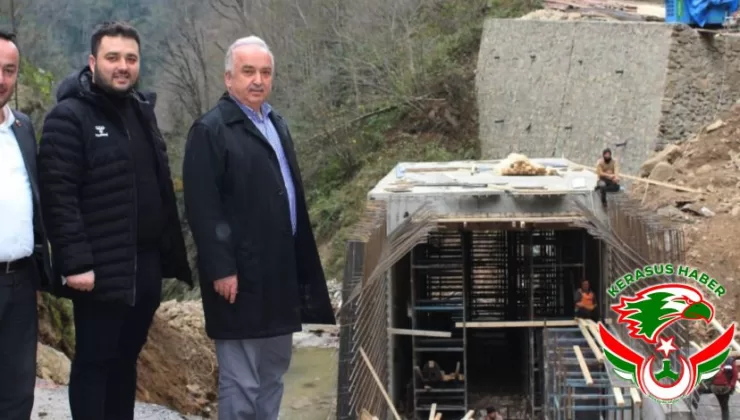 Espiye Ericek Karayoluna 570 Milyon TL İlave Ödenek