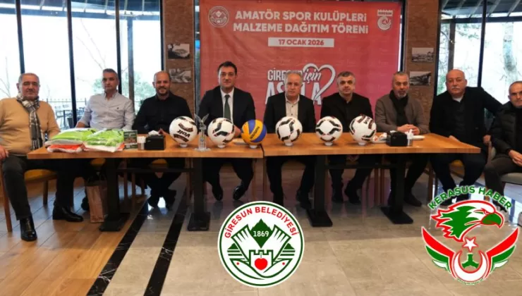Giresun Belediyesi’nden Amatör Spora Destek
