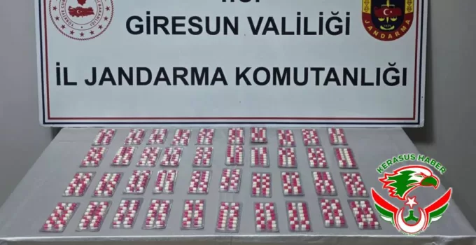 Jandarma’dan; Bulancak’ta Uyuşturucu Operasyonu