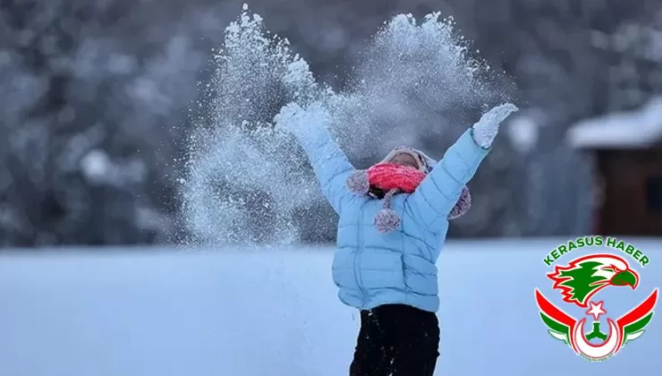Giresun’da Tüm Okullar İçin Kar Tatili Kararı