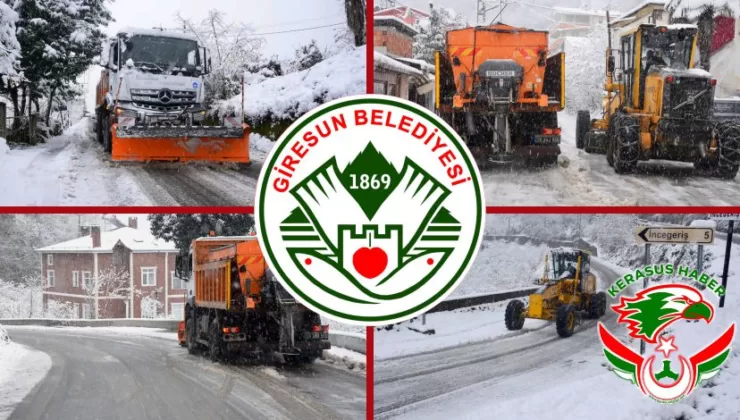 Yüksek Mahallelerde Karla Mücadele Başladı