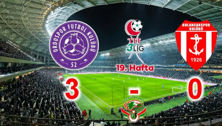 1926 Bulancakspor’un Gücü; Zirve Adayına Yetmedi