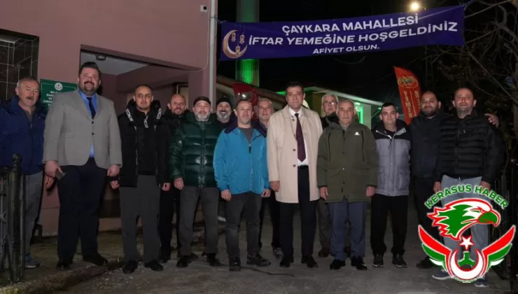 Başkan Köse, Mahalle İftarlarında Vatandaşlarla Buluşuyor