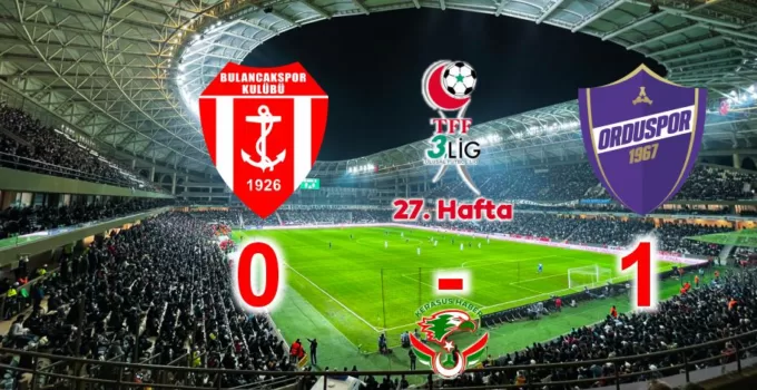 1926 Bulancakspor’da Umutlar Tükeniyor