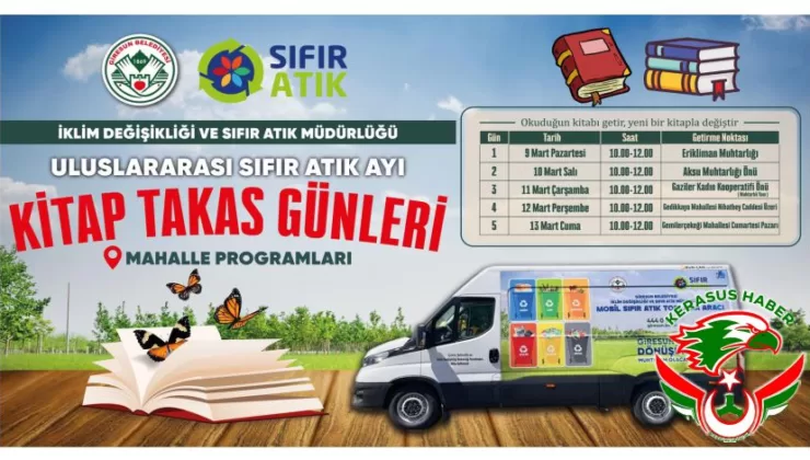 Giresun Belediyesi’nden ‘Kitap Takas Günleri’ Etkinliği