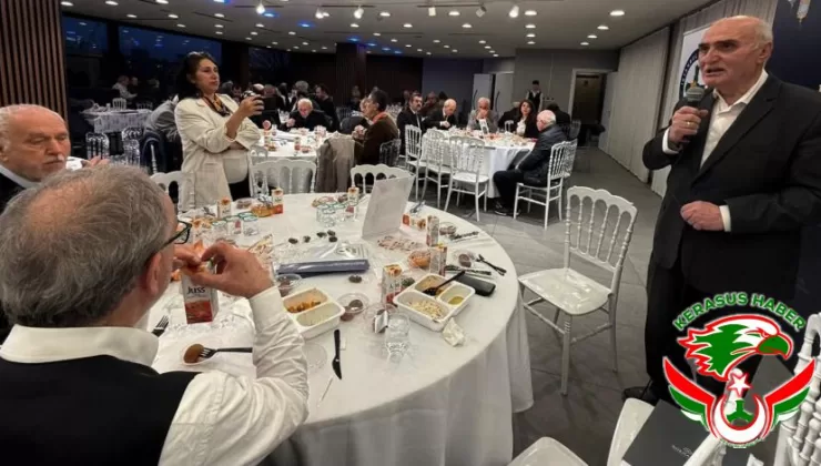 Giresunlu Eğitimciler ve Eğitim Dostları, İstanbul’da İftar Sofrasında Buluştular