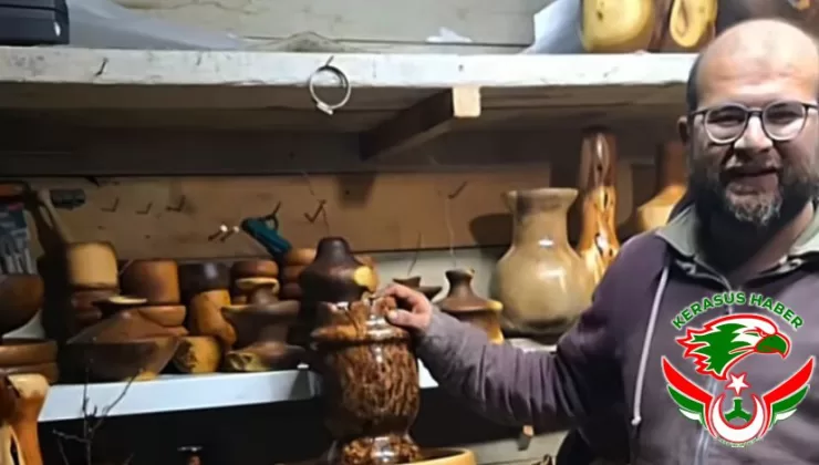 Mehmet Gedik’in ‘Bardaklanmış’ Sarıçam Eserleri Kapış Kapış!