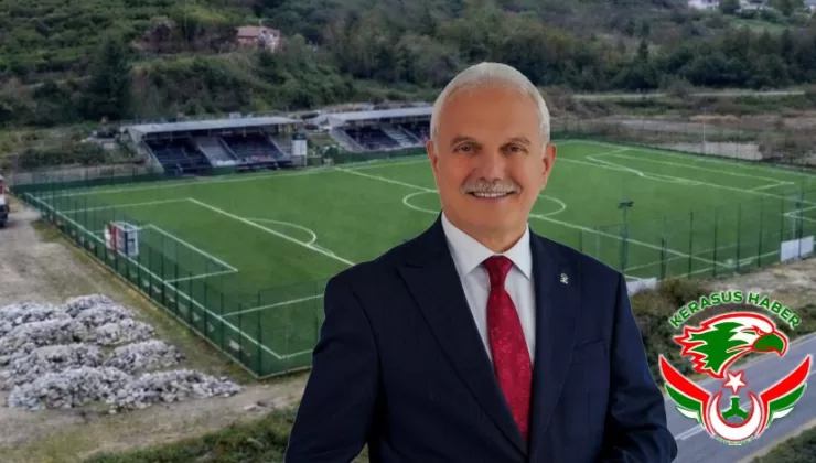 Yağlıdere İlçe Stadı Yenileniyor