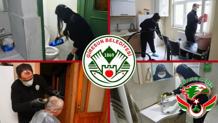 Giresun Belediyesi’nden; Ev Temizliği ve Kişisel Bakım Hizmeti
