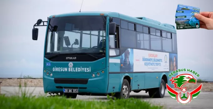Belediye Otobüslerinde ‘Giresun Kart’ Dönemi