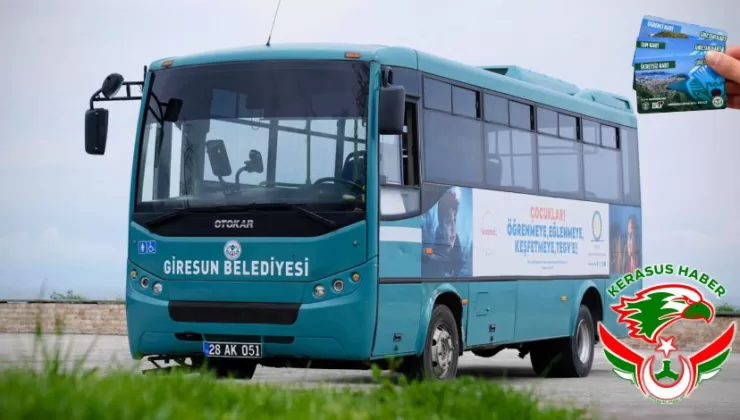 Belediye Otobüslerinde ‘Giresun Kart’ Dönemi