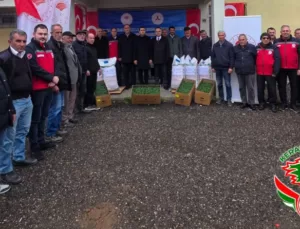 Şebinkarahisar’da Çiftçilere Nohut Tohumu Dağıtımı