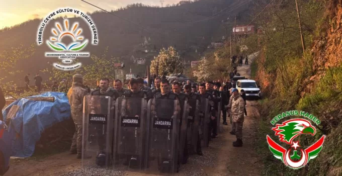 Tirebolu Çevre Derneği’nden Sert Tepki!