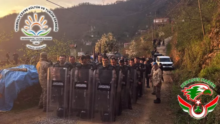 Tirebolu Çevre Derneği’nden Sert Tepki!