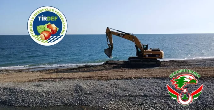 Tirebolu Düzköy Sahili İçin Sevindirici Haber