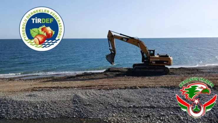 Tirebolu Düzköy Sahili İçin Sevindirici Haber