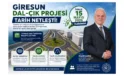 Giresun Dal-Çık Projesi’nde Tarih Netleşti