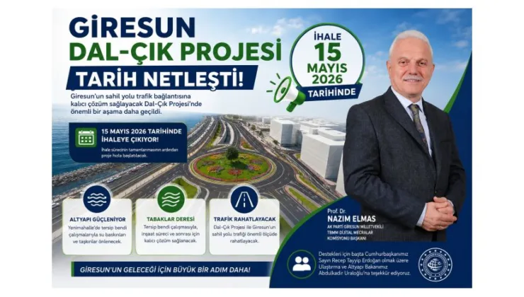 Giresun Dal-Çık Projesi’nde Tarih Netleşti