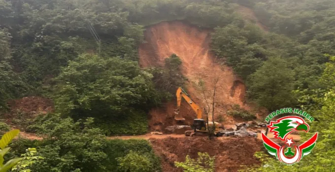 Kovanlık’ta Heyelan İncelemesi