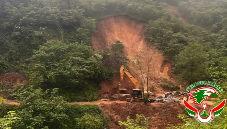 Kovanlık’ta Heyelan İncelemesi