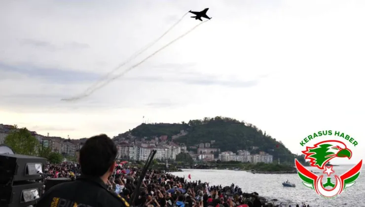 SOLOTÜRK, Giresun Semalarında Nefes Kesti