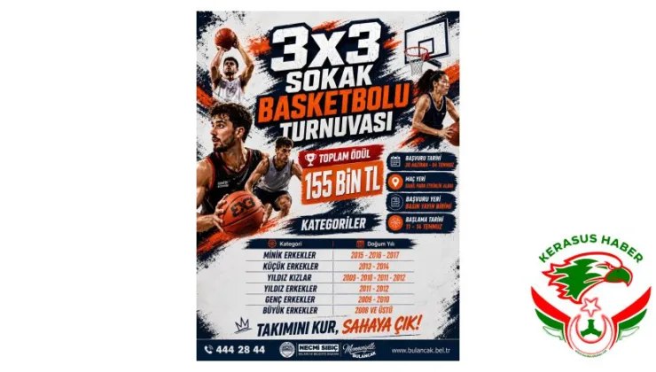 Bulancak’ta Sokak Basketbolu Turnuvası