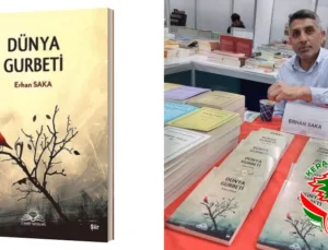 Çamoluklu Şair Erhan Saka’dan, ‘Dünya Gurbeti’ Kitabı