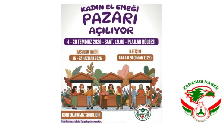 Giresun Belediyesi’nden Kadın Emeğine Destek