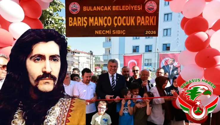 Barış Manço Çocuk Parkı Törenle Hizmete Açıldı