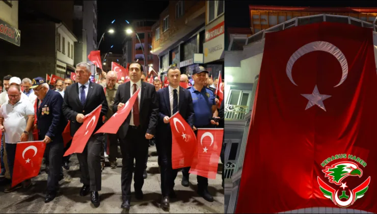 Bulancak’ta 15 Temmuz Coşkusu