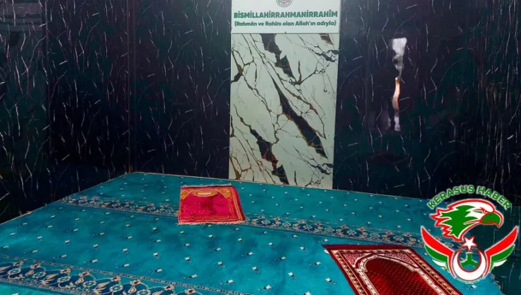 Alparslan Türkeş Botanik Parkı’nda Lavabo ve Mescit Yenilendi