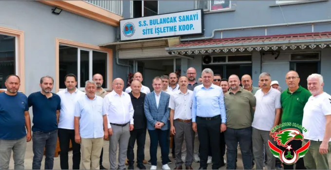 Başkan Sıbıç, Sanayi Esnafıyla Kahvaltıda Buluştu
