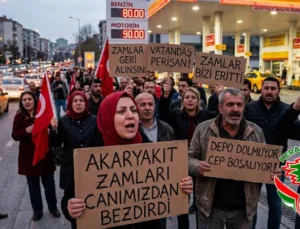 Akaryakıt Zamlarına Vatandaştan Sert Tepki!