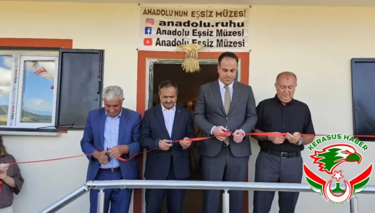 Alucra’da Müze Yok Ama; Çalgan ve Yükselen Köyü’nde Müze Açıldı