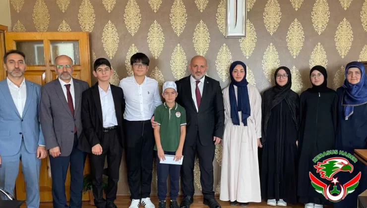 Giresun’da Genç Hafızlar Birincilik İçin Yarıştı