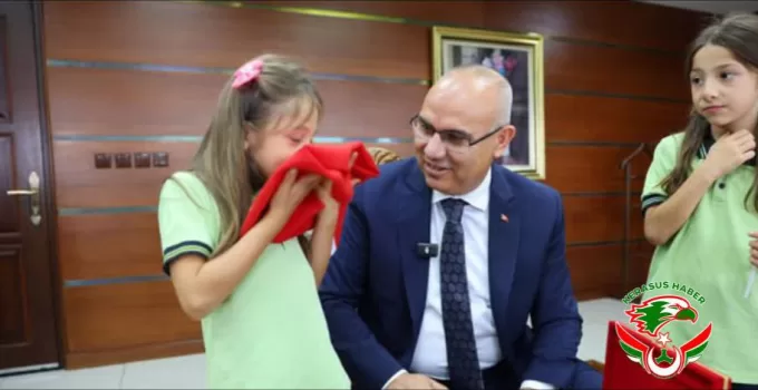 Örnek Öğrenciye Anlamlı Teşekkür