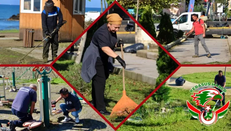 Parklarda Bakım ve Onarım Çalışması Başlatıldı