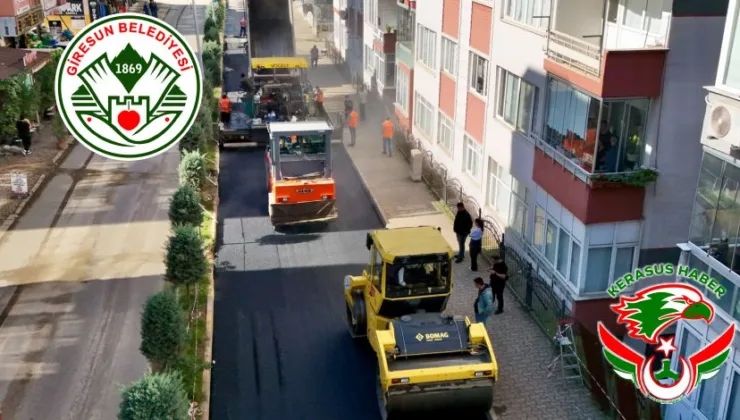 Giresun Belediyesi Asfalt Seferberliği Başlattı