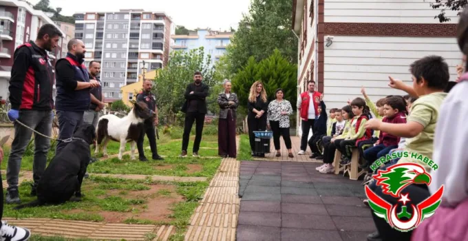 Giresun Belediyesi’nden Çocuklara Hayvan Sevgisi Etkinliği