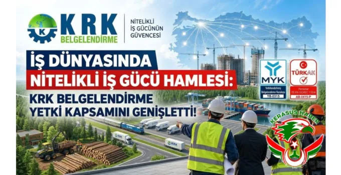 KRK Belgelendirme, Yetki Kapsamını Genişletti
