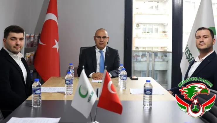 Vali Mustafa Koç’tan, Yeşilay Giresun Şubesi’ne Ziyaret
